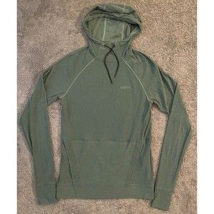 Men's Nobull Pullover Green Hoodie Medium Made in the USA